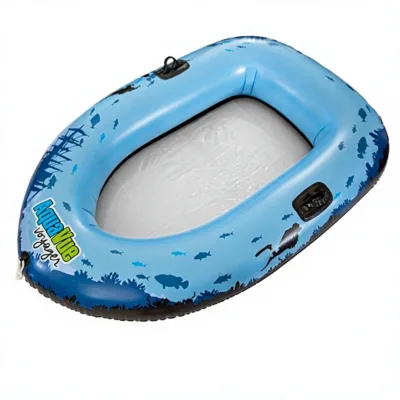 Custom Design Aquavue Voyager PVC Inflatable Raft Transparent Bottom Underwater Viewing Window for Kids Adults Pool/Lake/Beach