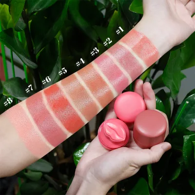 Wholesale Custom logo High Quality Makeup Lasting Waterproof Blush High Pigment Natural Private Label Cream Blush Stick