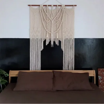 Wedding Decorations & Supplies in China Stage Flower Wall Background Flowers for Cotton Thread Macrame Wedding