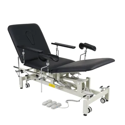 Hospital Furniture Medical Gynecological Bed Electric Examination Bed HI Low Gynecological Examination Couch for Clinic