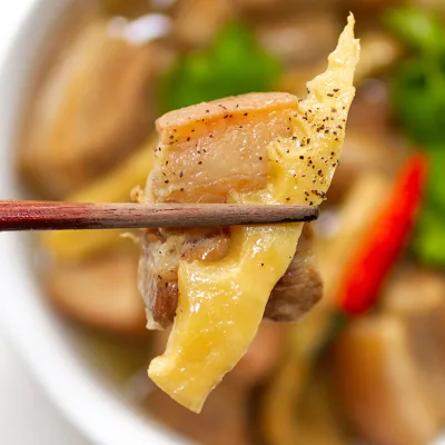 Black Pepper Flavored Instant Bamboo Shoots