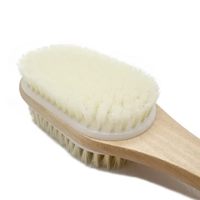 Bath Brush Oval Japanese-style Nylon Shower Scrubber Stiff-bristled Back-scrubbing Exfoliating Washcloth Powerful Brushing