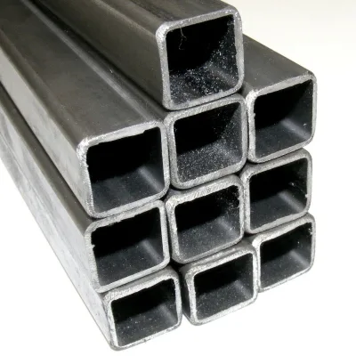 Decoration Black Carbon Square Tube Smooth Surface Indoor Display Rack SHS Pipe