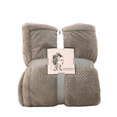 Support Customized Pink Flannel Blankets Wholesale