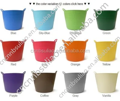 Plastic Tub Trugs, Medium Buckets ,Garden Buckets