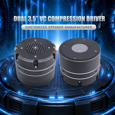 Custom OEM Neodymium Compression Driver 2 Inch Throat 220W RMS 8 Ohm Bolt on Driver Unit for PA Horn Speaker
