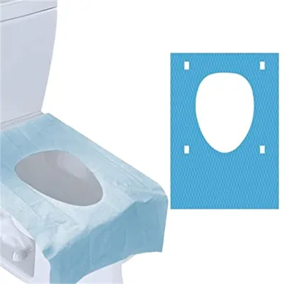 Individually Packed Disposable Toilet Seat Cushions Boxed Portable Bathroom Seat Covers