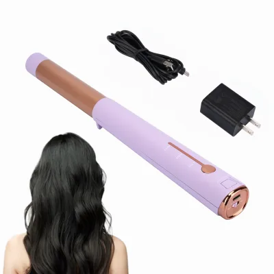 Wireless Curling Irons New Design Led Hair Styling Tools Ceramic Portable Curling Wand Cordless Hiar Curler for Salon Use