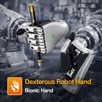 Glove Control Hand Controlled Dexterous Robot Hand Bionic Hands Accurate Control Canbus RS485 Python URDF Document Available