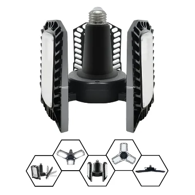 Parking Linear Lights Workshop Lighting Storage Room Vapor-tight Fixture Garage Light Fixtures With Motion Sensor Emergency