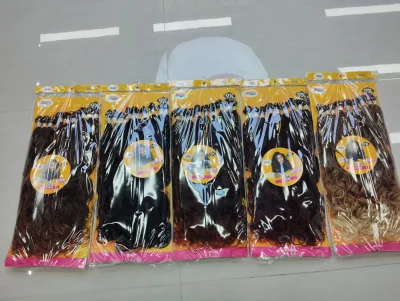 Wholesale Hair Extension Curl Hair Weft
