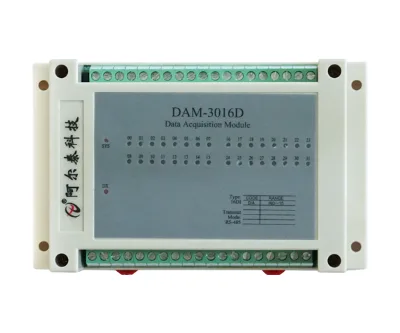 Industrial Grade 32 Channel Modbus RTU RS485 Remote IO Module DAM-3016D Optically Isolated Digital Input Module for PLC Control