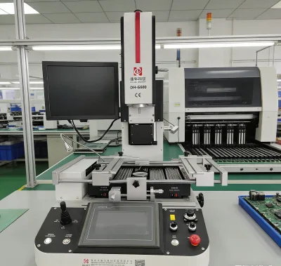 New Dinghua 3-Zone Independent Temp Control Optical Alignment System Stainless Steel Soldering Station 2C Accuracy 350