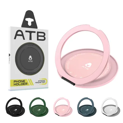 YOUGE 3D Rotating Ball Joint Phone Ring - Smooth 360° Rotation in All Directions, Secure Aluminum Alloy Grip