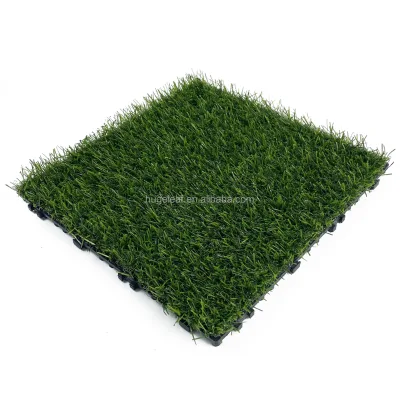 Outdoor artificial grass interlocking turf Decking Tiles