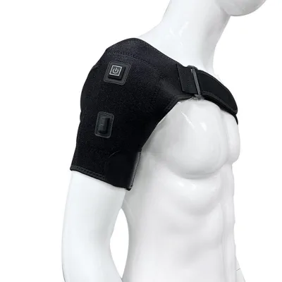 Adjustable Heating Shoulder Brace Juanetes Clavicle Back Support Belt Shoulder Brace Electric Heated Shoulder Brace for Injury