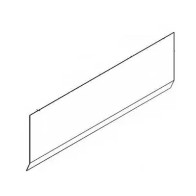 Modern Steel Kone Elevator Accessories KM988392 NBSL Middle Part Hall Door Foot Guard LL=1000mm