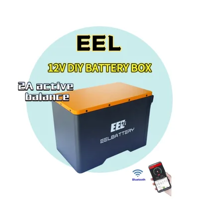 EEL 12V Lifepo4 280ah MB30 with LCD Display Battery Box Storage Lifepo4 280ah Battery case with JK BMS Control for Battery Pack