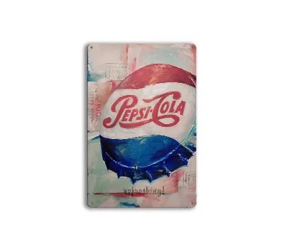 Vintage Old Signs Home Decor Cola Metal Vintage Tin Sign