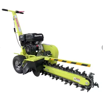 Hot Selling Diesel Engine Farm Machines Single & Double Chain Trencher for Effective Ditching