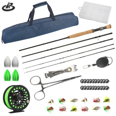 Complete Starter Fishing Rod and Reel Combo Guide Sets Building Fishing Rod Kits