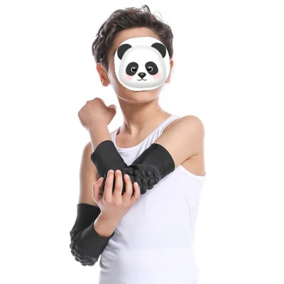 Children Kids Protective Honeycomb Gym Elbow Protection Pad Volleyball Elbow Pads