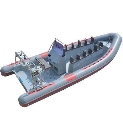 Good Quality 10 12 16 Person Aluminum PVC Hypalon Orca Rubber Dinghy Inflatable Boat Fishing Floor Motor Rafting Boat in Rowing