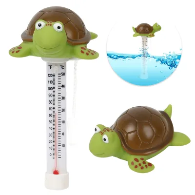 Pool Supplier Customizable Size Easy Read Pool Floating Shatter Resistant Swimming Pool Thermometer With String