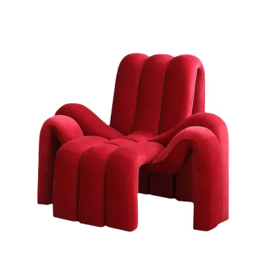 Creative Spider-Shaped Contemporary Single Sofa Chair Designer Fabric Leisure Reclining Chair for Living Room Home Hotel