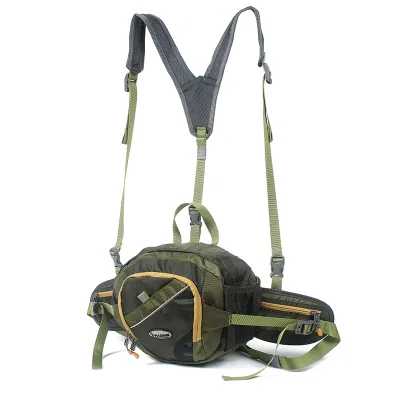 Multi-Pocket Fashion Waist Bag Multifunctional Fanny Pack Pouch Hip Bag With Backpack Strap