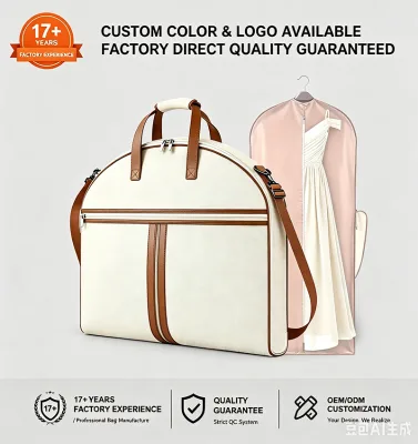 New Stylish Custom Travel 56" Foldable Dress Bag Large Carry on Suit Luggage Garment Bag