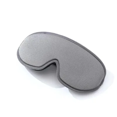 Wholesale Customizable 3D Blackout Cotton Elastic Knit Sleep Mask Memory Foam Warmth Relaxation Optional Bluetooth Earphones