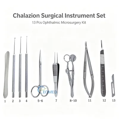 Fine-machined Ocular Enucleation Operating Tool Kit,micro-forceps,orbital Measuring Ball,surgical Scissor for Private Eye Clinic