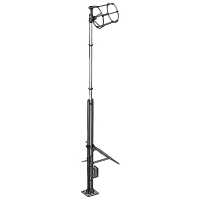 Solar LED Wind Cone FAA L-806 Windsock for Remote Airport and Off Grid Airfield Projects