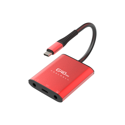 24Bit192kHz Independent Volume Control Type-c Lighting Audio Interface Dock Live Streaming Recording Audio Wireless Stereo