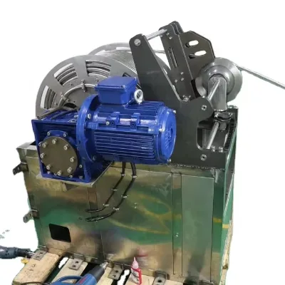 Electro-optical Power Electric Supply Marine Shore Connection Cable Reel Shore-to-ship Cable Winch for Boat