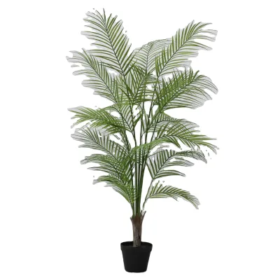 High Quality 150cm Plastic Artificial Palm Tree for Home Store Office Green Faux High Quality Artificial Palm