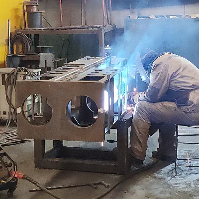 OEM/ODM OEM Custom Engineering Steel Structure Fabrication Metal Building Support Frames