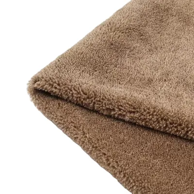 2023 Artificial 100% 400gsm PV Synthetic Poly Plush Faux Fur Fabrics