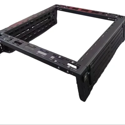 ODM 4x4 Ute Tub Rack Roll Bar Steel Car Roof Cargo Carrier Truck Bed Rack for Ranger F150 Hilux D-max