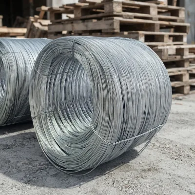 Galvanized Steel Wire Rope Q195 Q235 45# 65# 65Mn Spring Binding Wire 0.3-12mm High Tensile Steel Wire