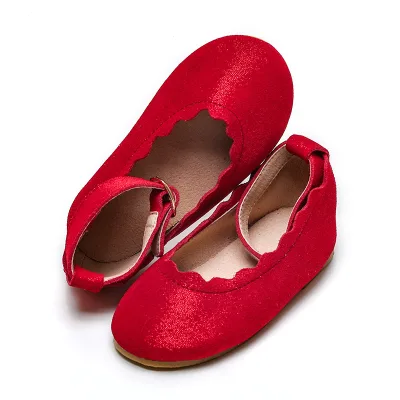 2026 Hot Sale Red Breathable Shoes Women's Dress Flats Shoes Casual Slip on Flats