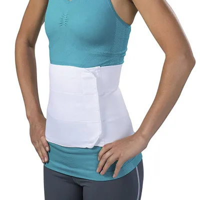 Abdominal Binder Tummy Compression Wrap Post Surgery Stomach Belly Binder Lower Waist Support Belt After Surgery
