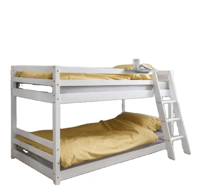 Hilda Cabin Bed with Bunk Underbed and Play Area in Classic White