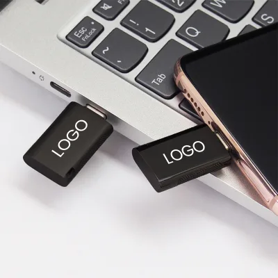 Mini Metal Eco-Friendly Mobile Phone Power Data Transfer Card Reader Type-C to USB OTG Adapter