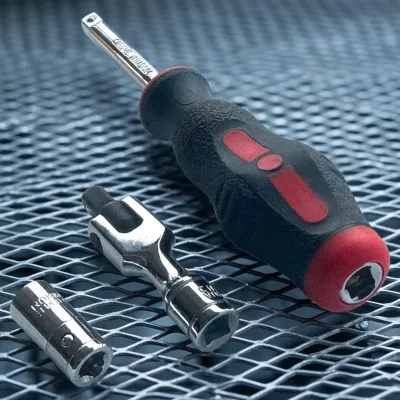 3pcs Adapter Set for 1/4"Dr. Socket & 1/4"H Bit outlet to lug wrench power drill  socket adapter