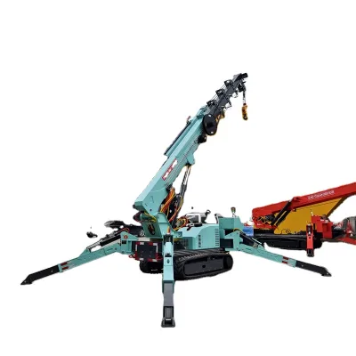China-spider-crane Mini 3t 2T 5T Spider Crane Robotic Arm with Jib Home