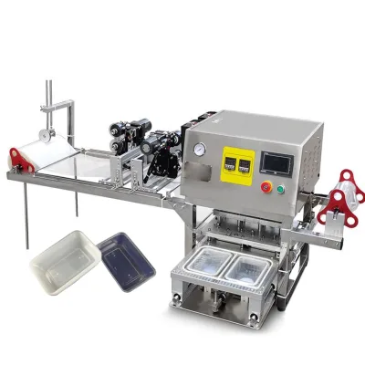 International Standard Automatic 4-Cup Sealer Machine 95/90/75mm Plastic Cups 95/90/75mm Plastic Cups