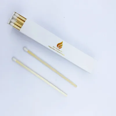 Long Slide Out Matchbox Empty Match Boxes Small Paper Box White Safety Black Matches Custom Black Matches Box