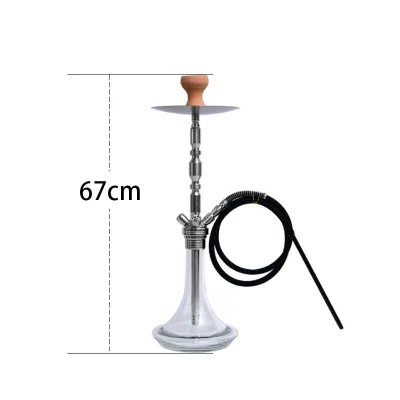 Manufacturer Direct Sales Portable Mini Eco-Friendly Stainless Steel Hookah Set Arab Red Wine Bar Pipe MIG